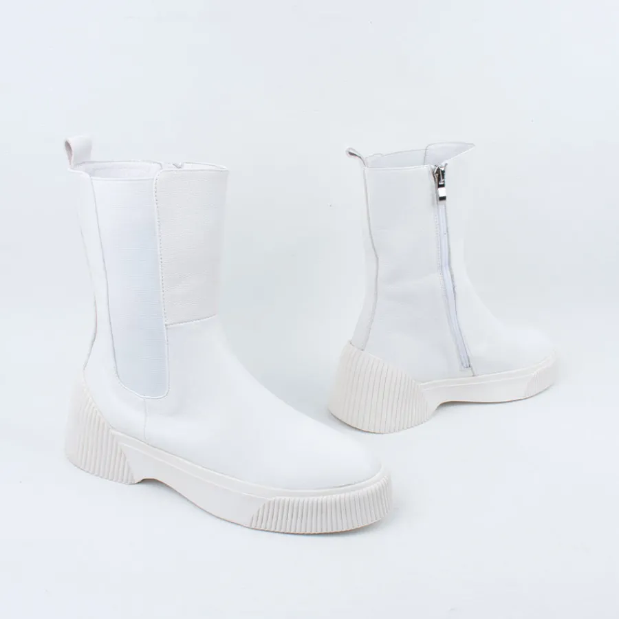 Combat^Minx Bailey Ankle Boot WinterWhite