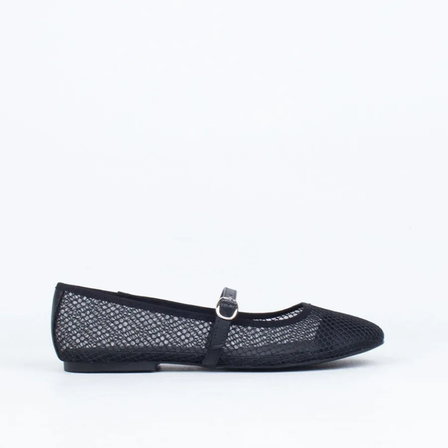 Work Shoes | Slip On^Verali Bambam Mary Jane Slip On BlackMesh