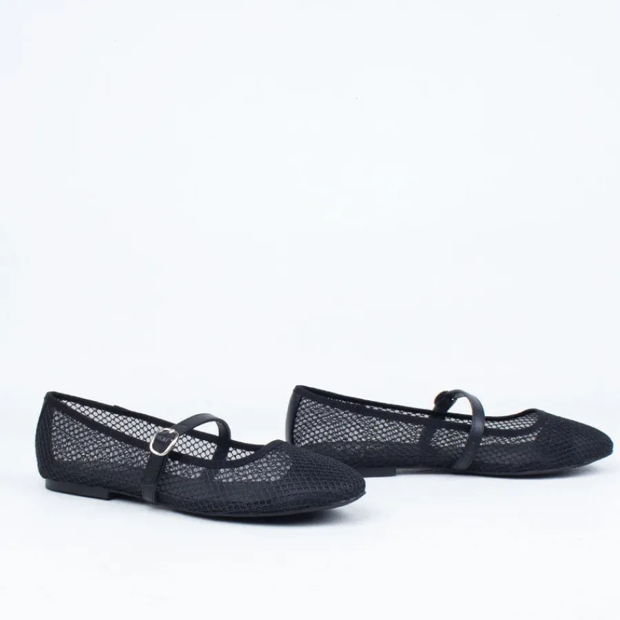 Work Shoes | Slip On^Verali Bambam Mary Jane Slip On BlackMesh