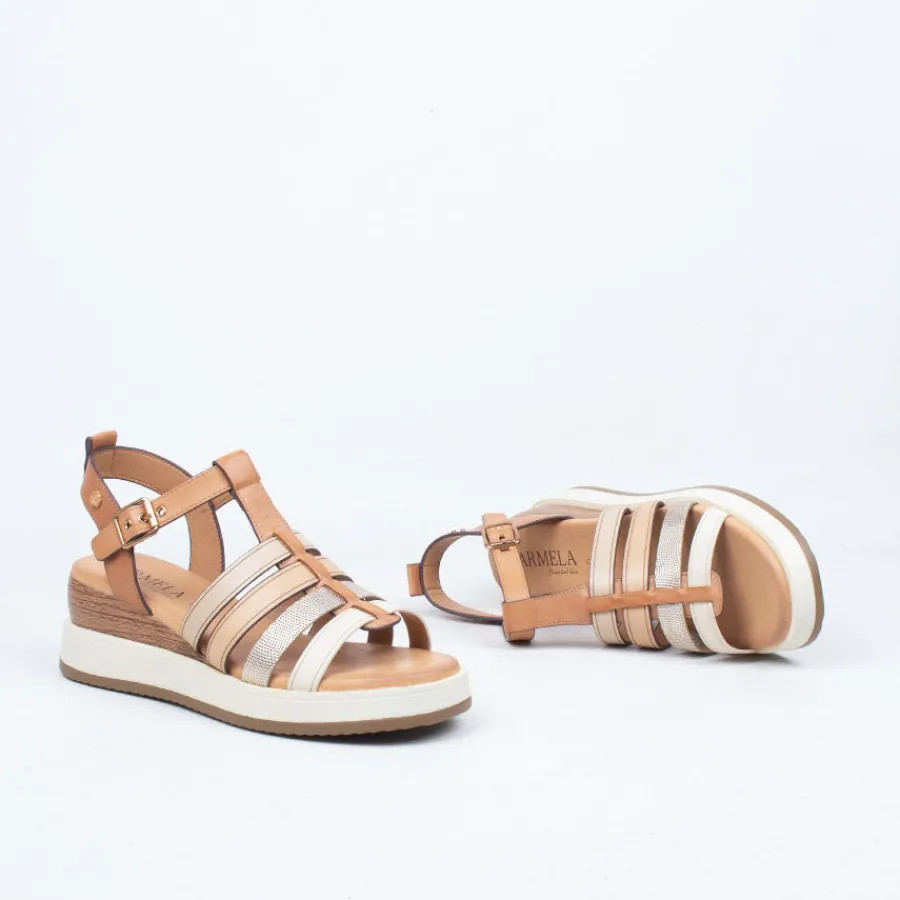 Flat | Wedge^Carmela - Spain Colette Sandal NaturalMulti