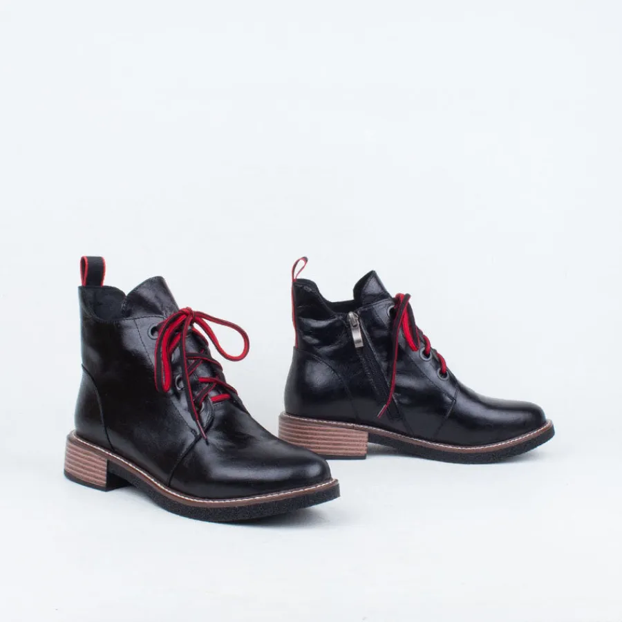 Lace Up^Martinez Valero by Bresley Darla Boot