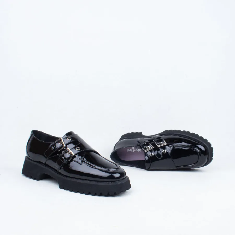 Loafers | Work Shoes^Minx Ella Loafer BlackPatent