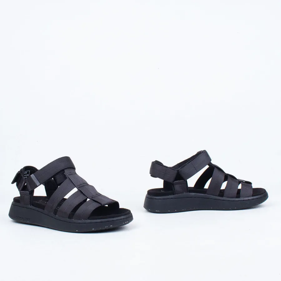 Flat^Woden Fisherman Sandal