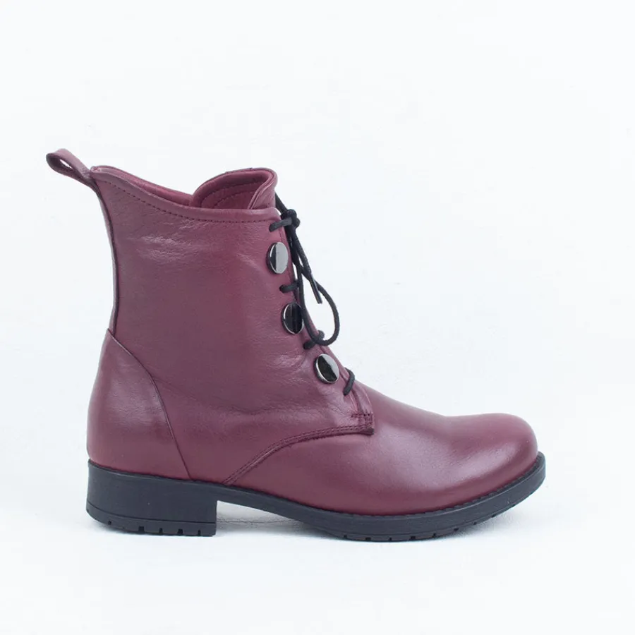 Lace Up^Planet Harrier Boot Cherry