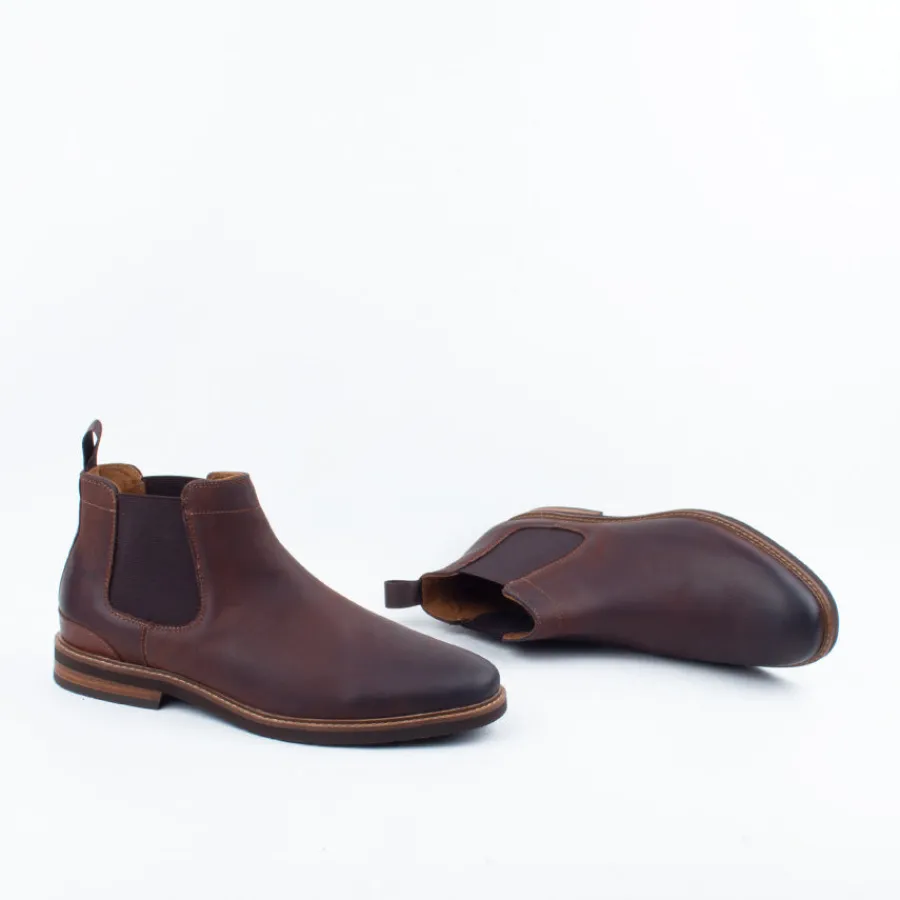 Slip On^Florsheim Highland Cheslea Boot Brown