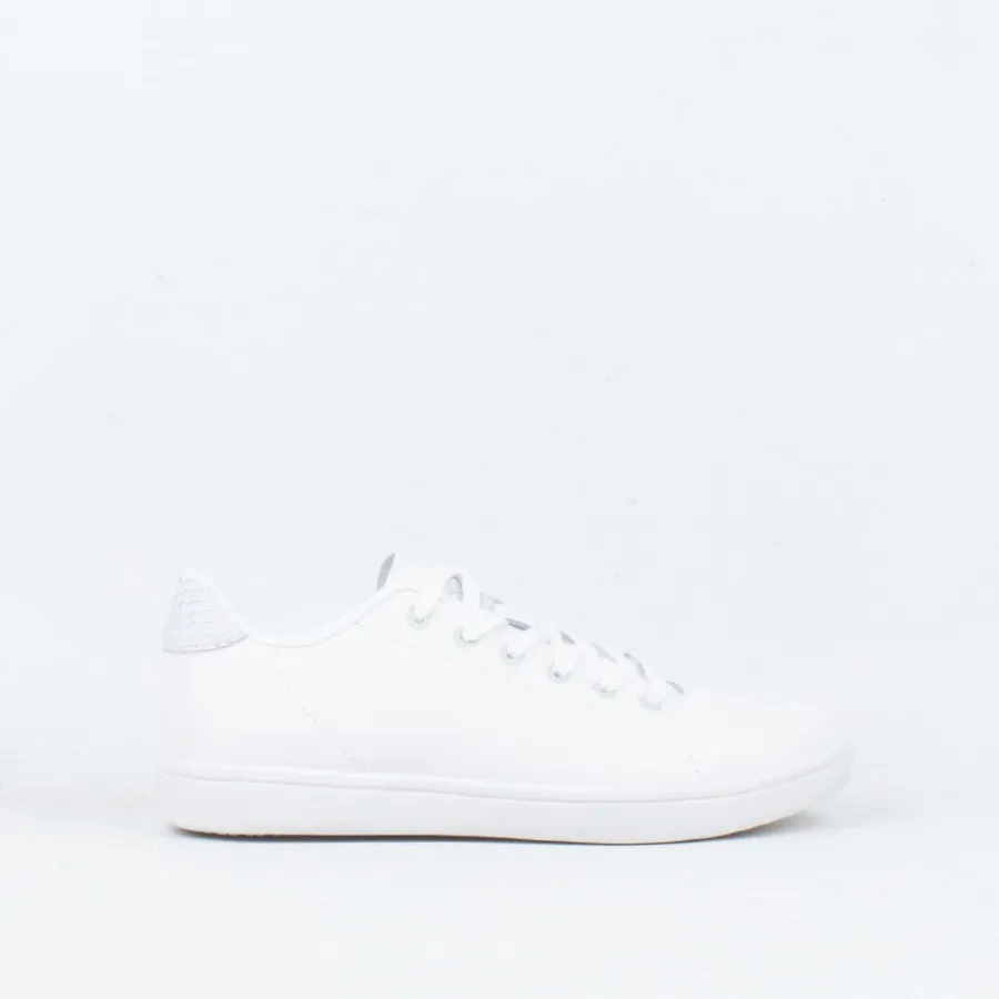 Lace Up^Woden Jane Sneaker White