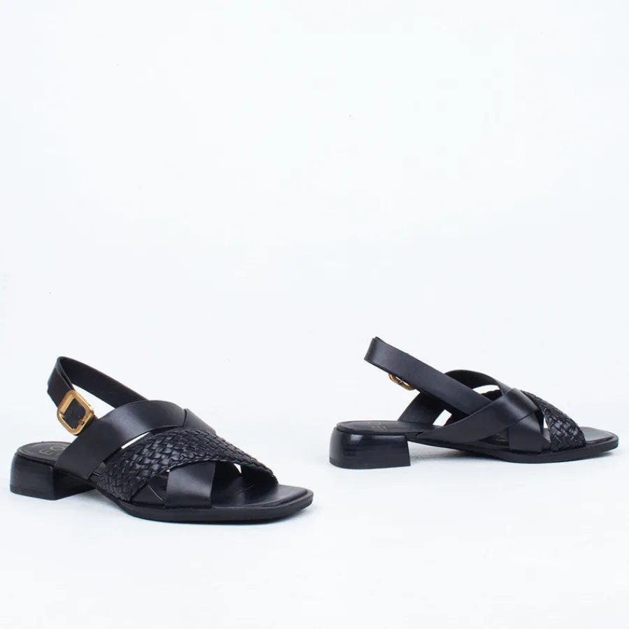 Flat^EOS Laticia Sandal Black