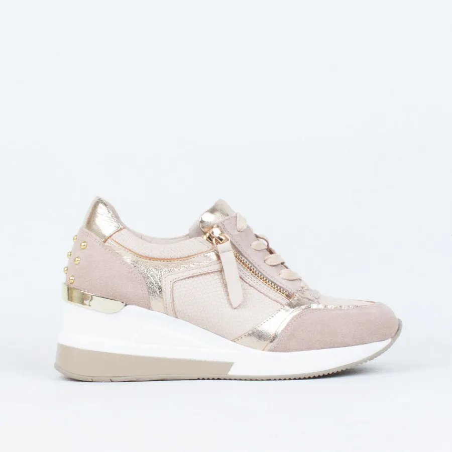 Lace Up^Gelato Loopy Sneaker VanillaCombo