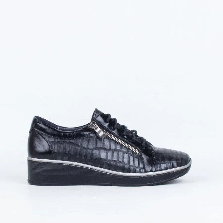 Lace Up^Cassini Mars Lace Up Sneaker BlackMix