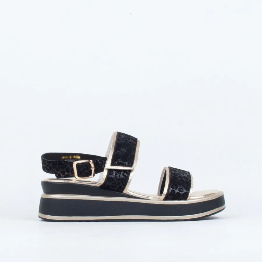 Flat | Wedge^Cassini Monteco Sandal