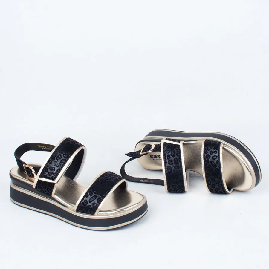 Flat | Wedge^Cassini Monteco Sandal