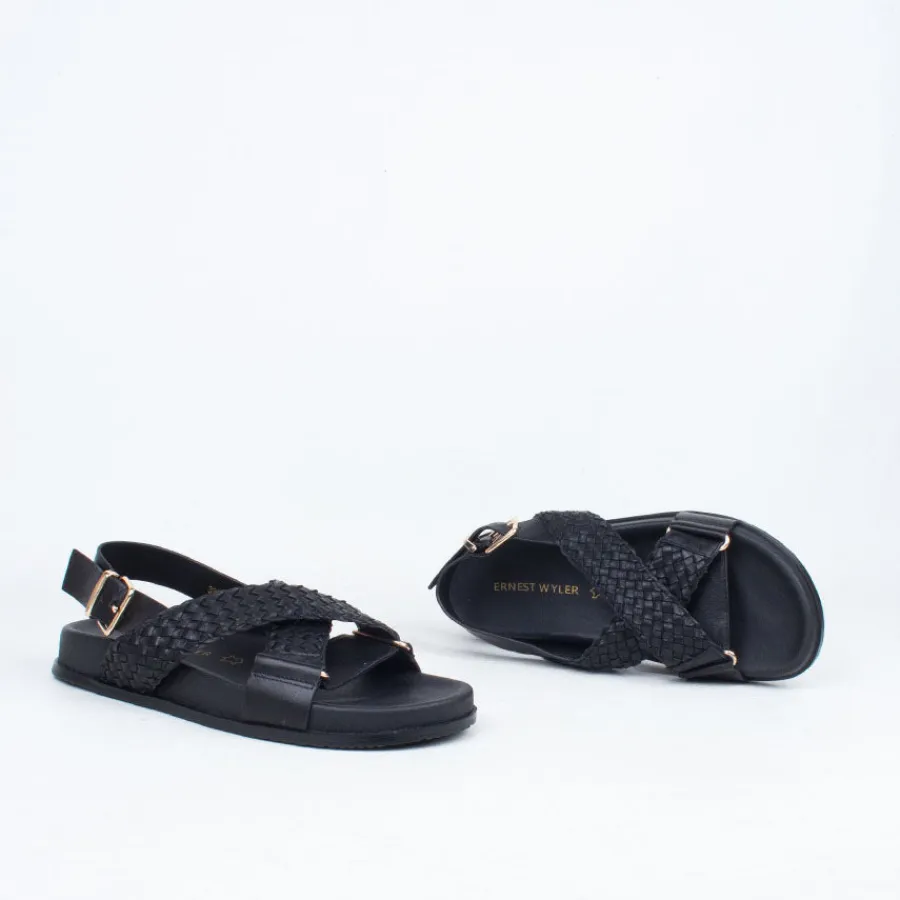 Flat^Ernest Wyler Riva Sandal