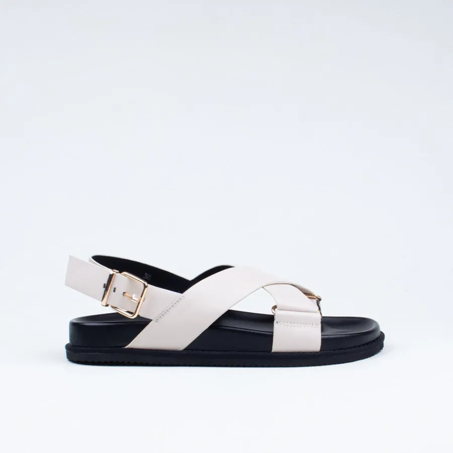 Flat^Ernest Wyler Ruby Sandal Porcelain