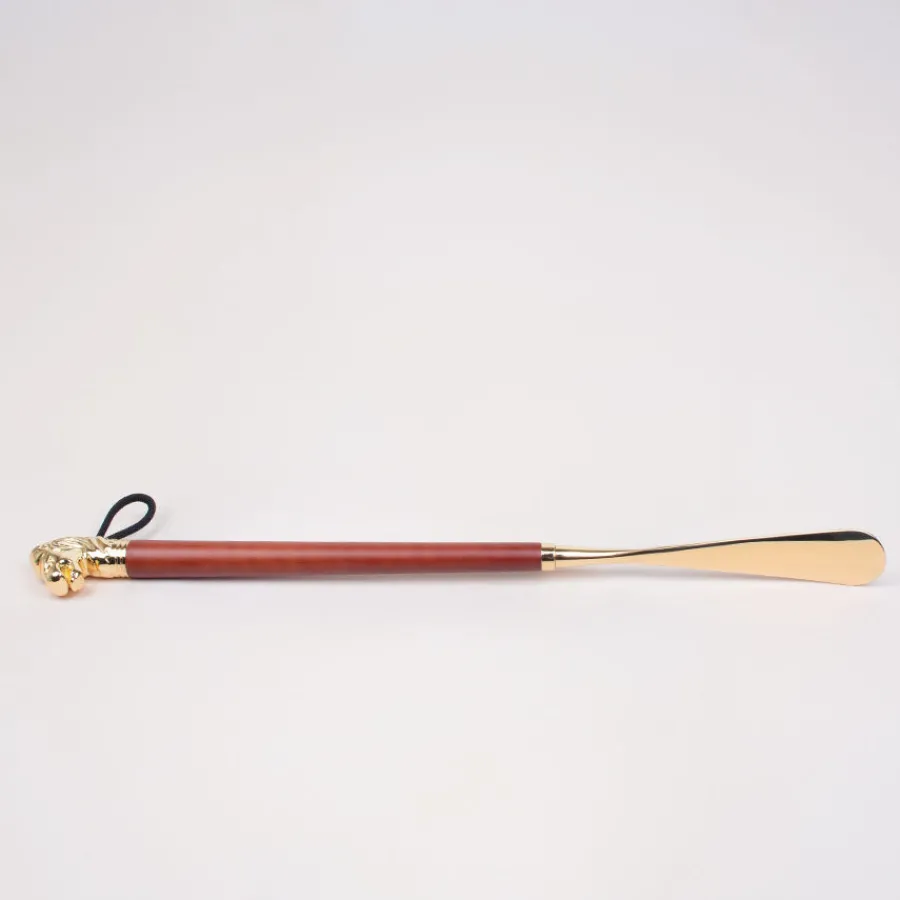 Gift Guide | Shoe Horns^Ernest Wyler Shoe Horn Lion Long Brass