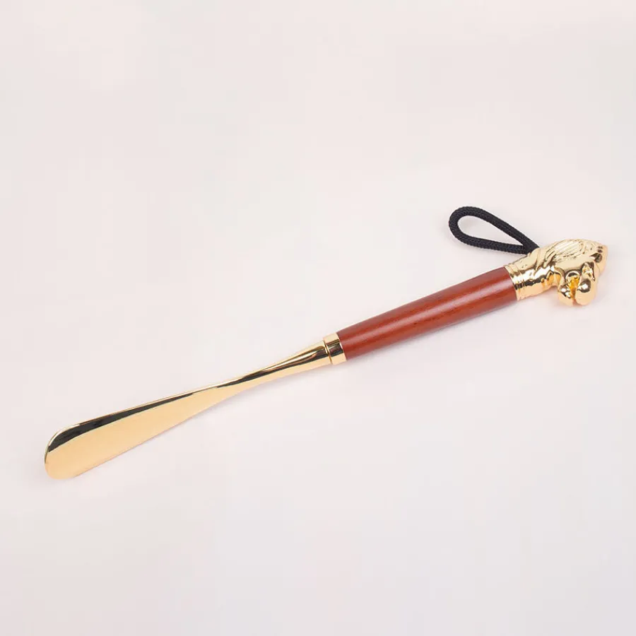 Gift Guide | Shoe Horns^Ernest Wyler Shoe Horn Lion Short Brass