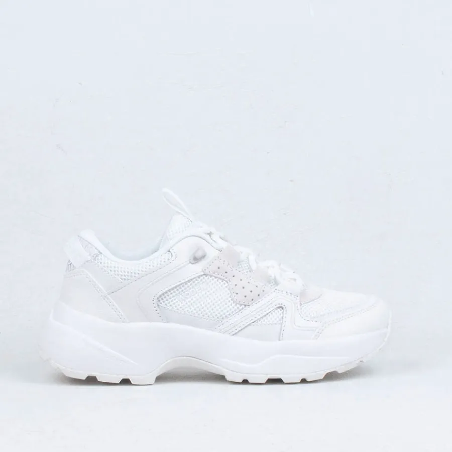 Lace Up^Woden Sif Sneaker White