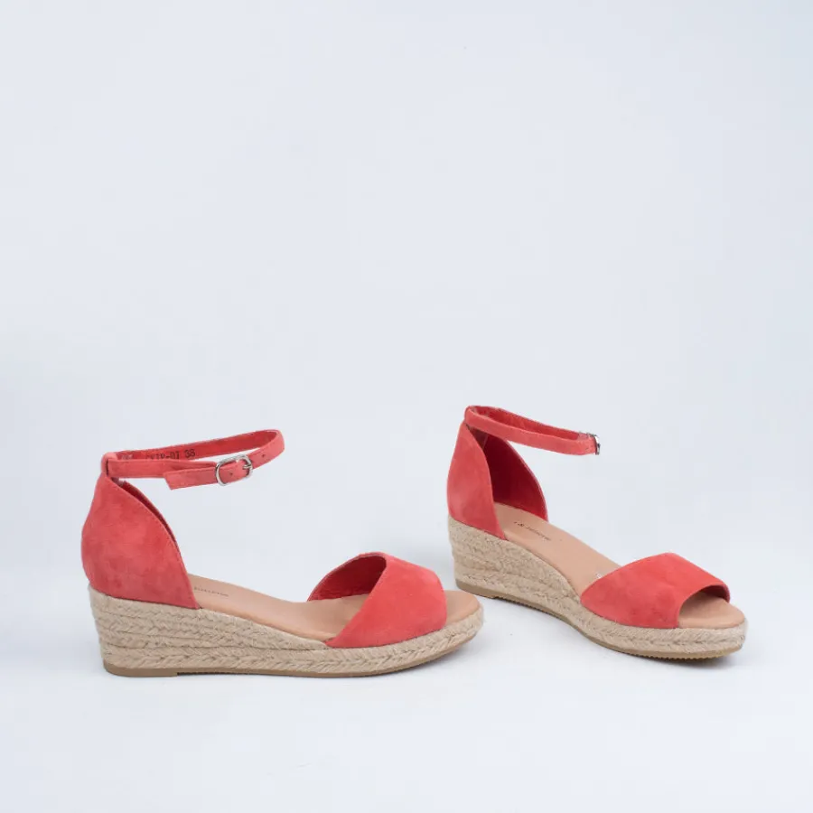 Wedge | Wedge^Django & Juliette Skip Wedge Espadrille Sandal Navy