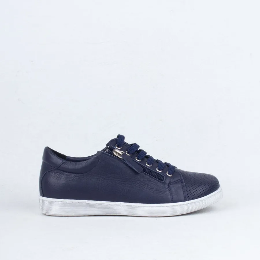 Lace Up^Rilassare Tommie Lace Up Sneaker Navy